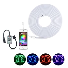 RGB Bluetooth rugalmas LED szalag applikációs vezérléssel 5m