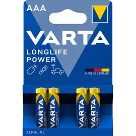 Varta Longlife Power ceruza elem 1,5V AAA 4db