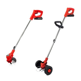 KIYOSHI Akkus Kerekes Fűkasza 24V 150mm 2db Akkumulátor
