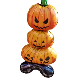 Rémisztő Tök Lufi 109cm Halloween dekoráció