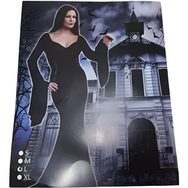 Morticia Addams Jelmez Több Méretben-Halloween, Farsang