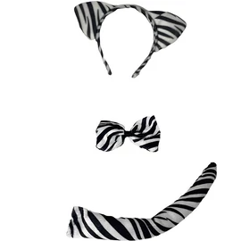 3 Részes Zebra Jelmez Szett