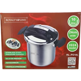 Royalty Line Rozsdamentes Acél Kukta 10L RL-PS10L