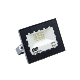Mini kültéri LED reflektor 20W 90x70mm FLX-020LBS