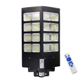 Rixme napelemes szolár kültéri LED lámpa integrált szolár panellel távirányítóval 640LED 320W