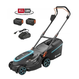 Gardena PowerMax 37/36V P4A akkumulátoros fűnyíró akkumulátorral