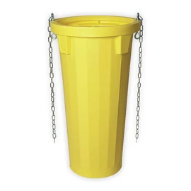 Imer Standard hulladék evakuáló cső 1060mm - sárga