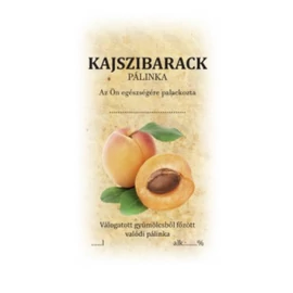Matrica kajszibarack 1db 50db/csom.