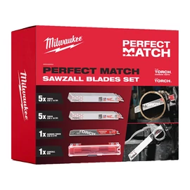 Milwaukee PERFECT MATCH szabéyfűrészlap készlet