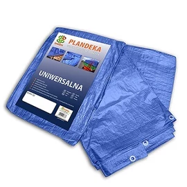 Ponyva, kék 4x6 m, 60gr/nm (A névleges mérettől a valós méreteltérés akár 5% is 