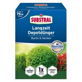 Substral Osmocote trágya buxus /tuják/fenyőfélék és sövénynöv. számára 1,5 kg