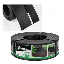Univerzális szegély WOOD BORDER 78mm x 2,8mm x 10m fekete
