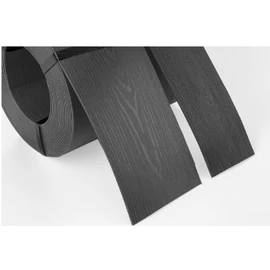 Univerzális szegély WOOD BORDER 78mm x 2,8mm x 10m szürke