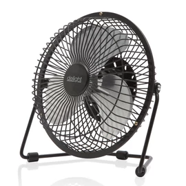 USB Mini Ventilátor fekete 18 cm