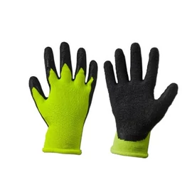 Védőkesztyű 2 LEMON, latex.