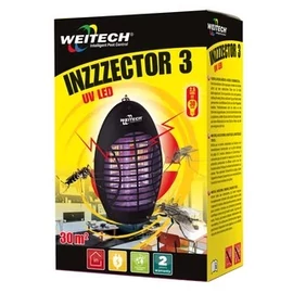 Weitech Légy és szúnyog csapda - LED UV technológia, 30 m2/hálózatról