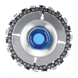 Láncfűrész korong lánctárcsa sarokcsiszolóhoz flexhez 115 mm vagy 125 mm