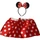 Piros Minnie Egér Szett