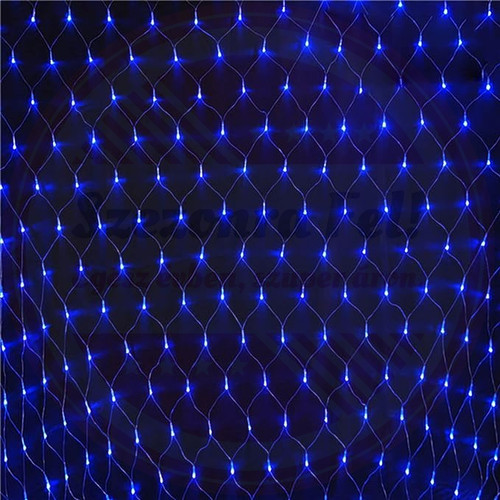 LED Kültéri Fényháló Toldható KÉK 1,6m x 1,2m LED Kültéri Fényháló Toldható KÉK 1,6m x 1,2m