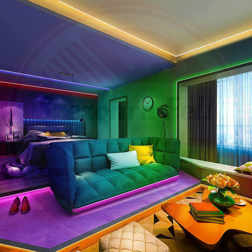 RGB Bluetooth rugalmas LED szalag applikációs vezérléssel 5m