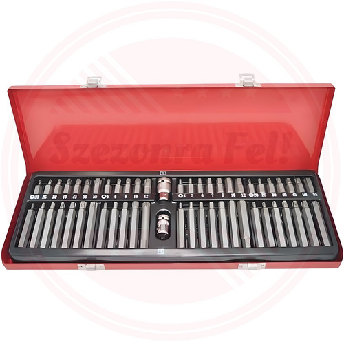 Haina 54 Részes Torx és Imbusz Kulcs Készlet HA-1394 Haina 54 Részes Torx és Imbusz Kulcs Készlet HA-1394