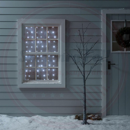 Micro LED fényfüggöny 8 fénymóddal 3m x 2m beltéri hideg fehér