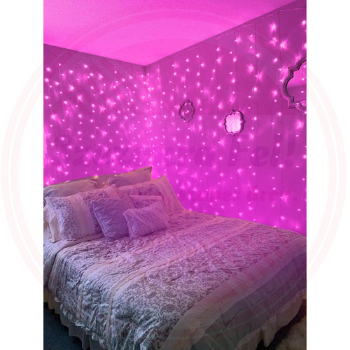 Fényfüggöny 2mx2m Pink 270 LED