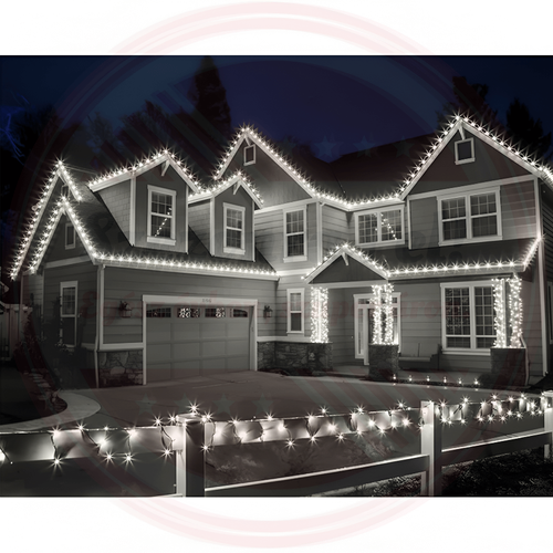 LED fényfüzér 20 m – 90 hideg fehér LED, 8 programmal, kültéri-beltéri használatra LED fényfüzér 20 m – 90 hideg fehér LED, 8 programmal, kültéri-beltéri használatra