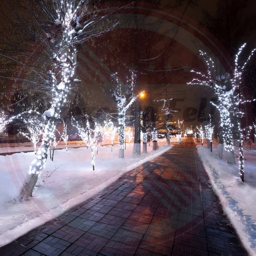 LED fényfüzér 20 m – 90 hideg fehér LED, 8 programmal, kültéri-beltéri használatra LED fényfüzér 20 m – 90 hideg fehér LED, 8 programmal, kültéri-beltéri használatra