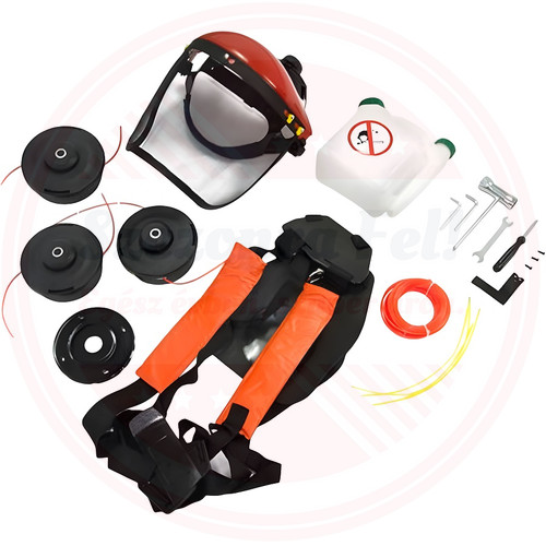 Kraftech benzines fűkasza 73cm3 bozótvágó 12db tartozék 6,2 lóerő RX680-PRO Kraftech benzines fűkasza 73cm3 bozótvágó 12db tartozék 6,2 lóerő RX680-PRO