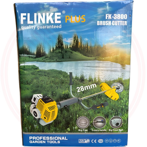 Flinke benzines bozótvágó fűkasza 22 kiegészítővel 6,8LE FK-3800