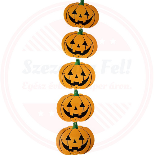 Tök Füzér Akasztós Halloween dekoráció
