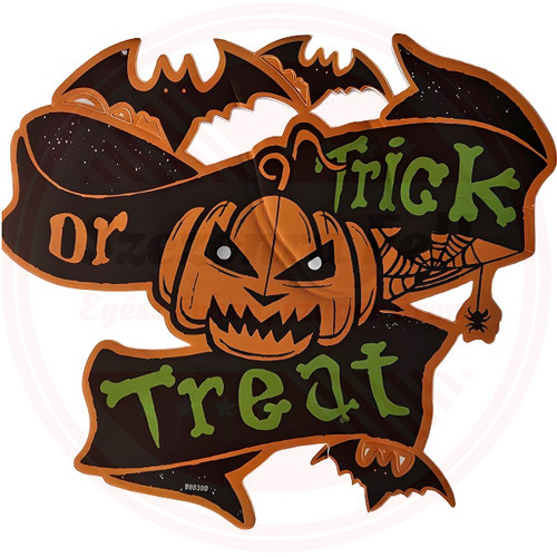Trick or Treat Tökfejjel Halloween Dekoráció