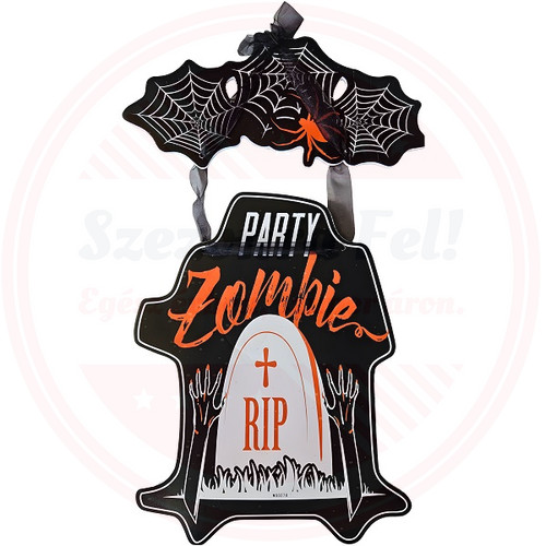 Party Zombie Sírkő Halloween dekoráció