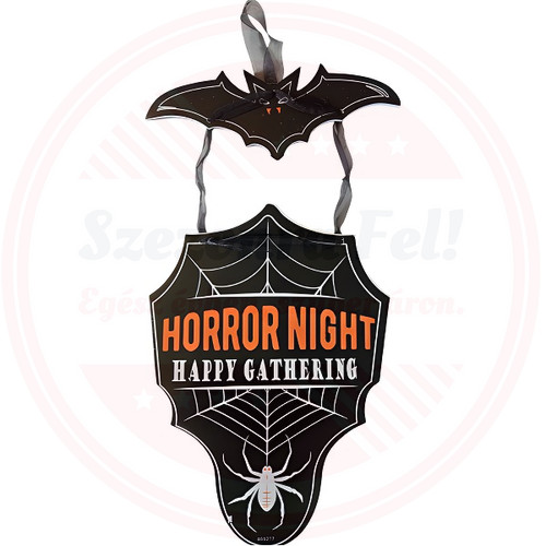 Horror Night Denevér Pók Halloween dekoráció