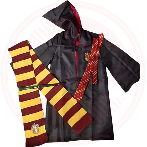 Harry Potter Gyermek Jelmez Szemüveggel Varázspálcával Sállal Nyakkendővel Több Méretben-Halloween, Farsang Harry Potter Gyermek Jelmez Szemüveggel Varázspálcával Sállal Nyakkendővel Több Méretben-Halloween, Farsang