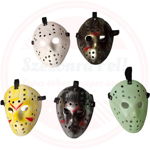 Jason Texasi Láncfűrészes Maszk Több színben-Halloween, Farsangi jelmezhez