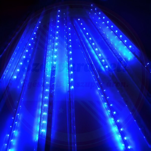 LED Meteor Olvadást imitáló jégcsap 30cm Kék