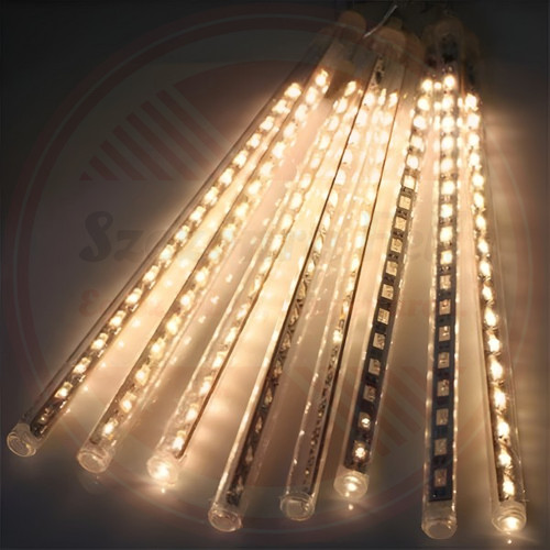 LED Meteor Olvadást imitáló jégcsap 30cm Meleg Fehér