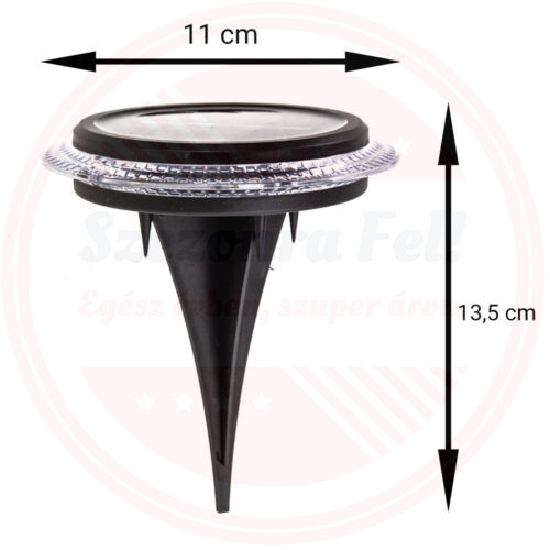 Napelemes Leszúrható Solar Lámpa Szett 4db 8LED X312