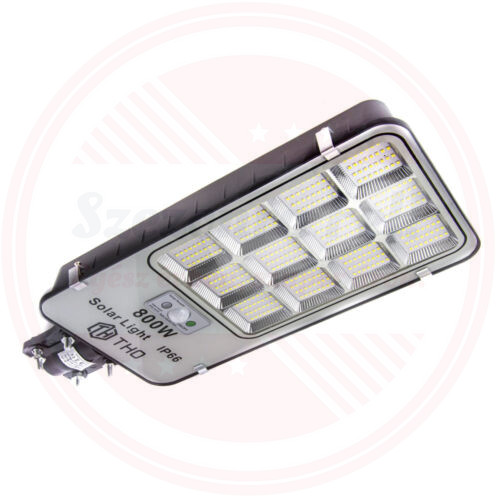 Napelemes szolár kültéri LED lámpa beépített szolár panellel távirányítóval 512LED 800W Napelemes szolár kültéri LED lámpa beépített szolár panellel távirányítóval 512LED 800W