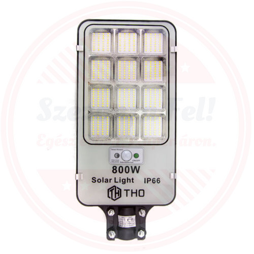 Napelemes szolár kültéri LED lámpa beépített szolár panellel távirányítóval 512LED 800W Napelemes szolár kültéri LED lámpa beépített szolár panellel távirányítóval 512LED 800W
