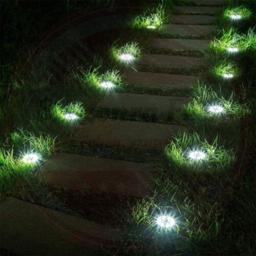 RiXME Disk Lights 16 ledes leszúrható napelemes lámpa készlet 4db
