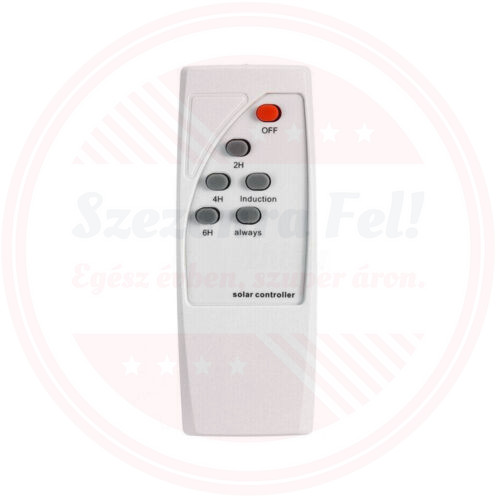 Napelemes mozgásérzékelős utcai LED lámpa távirányítóval 800W 432db LED Napelemes mozgásérzékelős utcai LED lámpa távirányítóval 800W 432db LED