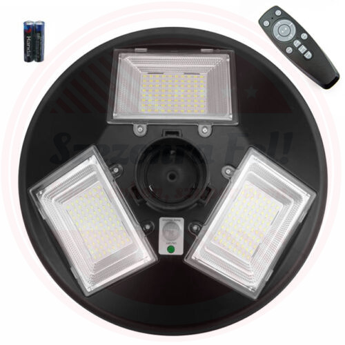 Mozgásérzékelős LED UFO napelemes kültéri szolár lámpa fali tartóval 240LED 150W Mozgásérzékelős LED UFO napelemes kültéri szolár lámpa fali tartóval 240LED 150W