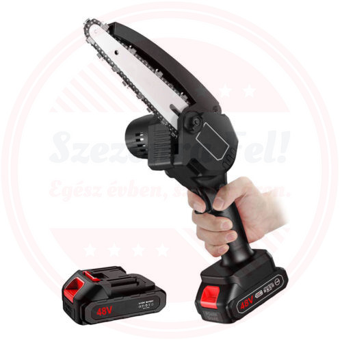 Dupla Akkus mini ágvágó 6" láncfűrész 36V Leo Tools LE-157