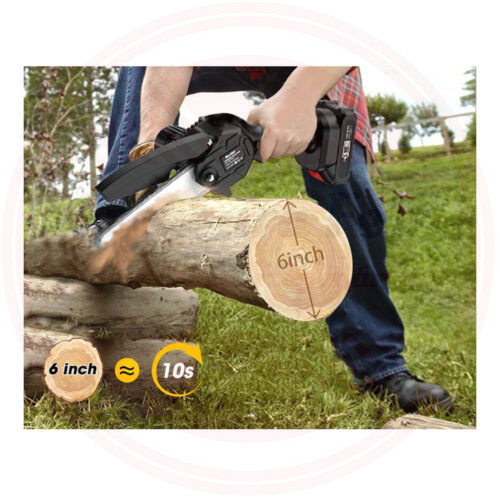 Dupla Akkus mini ágvágó 6" láncfűrész 36V Leo Tools LE-157 Dupla Akkus mini ágvágó 6" láncfűrész 36V Leo Tools LE-157