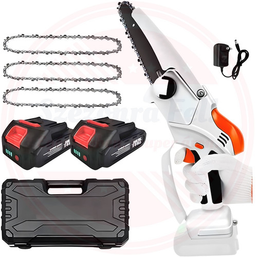 Kraftech iPro Mini Láncfűrész 2db 48V akkuval 3db 6" lánccal KT/BCHS-48iPro