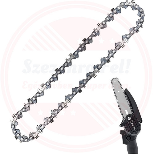 Mini láncfűrész tartalék lánc 6" láncfűrészekhez 1/4"