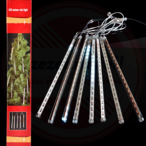 LED Meteor Olvadást imitáló jégcsap 50cm Hideg Fehér